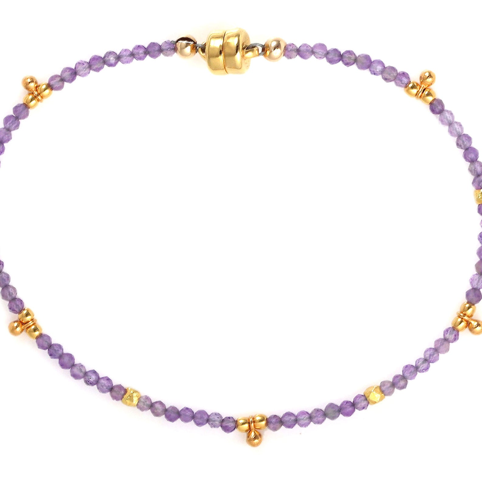 Gold Magnetic Bracelet-Bracelets-Vixen Collection, Day Spa and Women's Boutique Located in Seattle, Washington