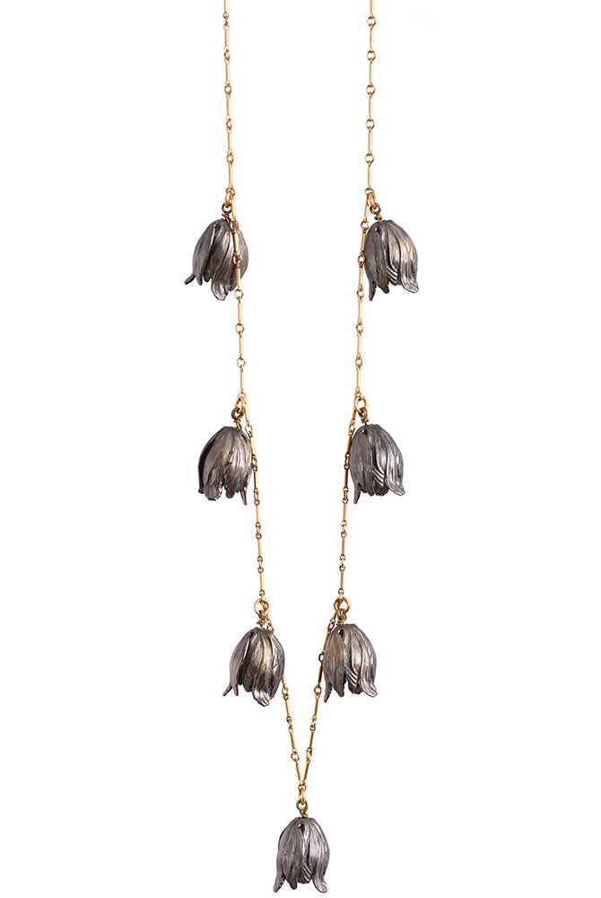 We Dream In Colour Tulip Noir Necklace-Necklaces-Vixen Collection, Day Spa and Women's Boutique Located in Seattle, Washington