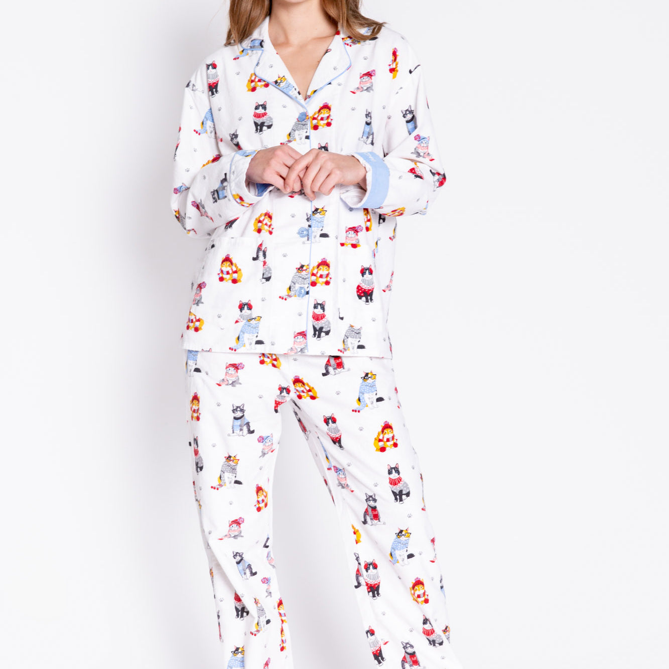 PJ Flannel Sets-Loungewear Set-Vixen Collection, Day Spa and Women's Boutique Located in Seattle, Washington