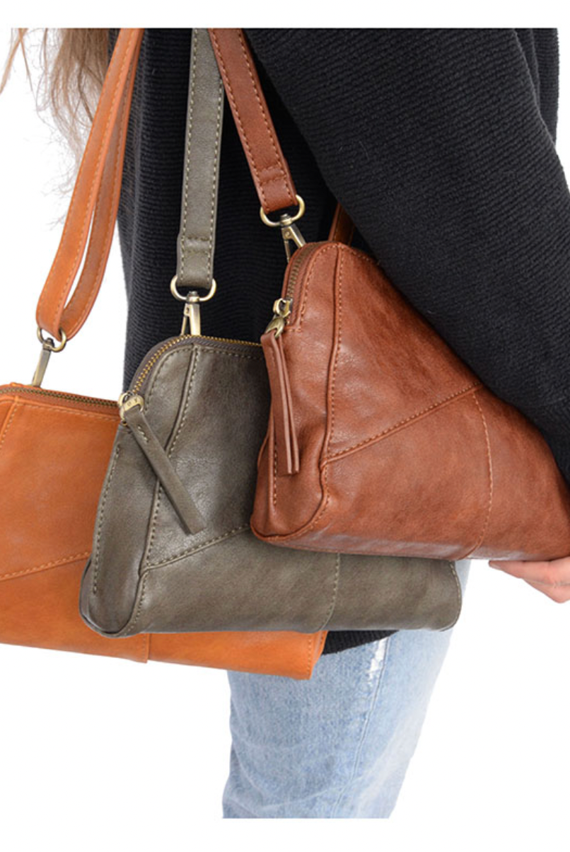 Vixen Faves Gigi Woven Strap Bag-Bags + Wallets-Vixen Collection, Day Spa and Women's Boutique Located in Seattle, Washington
