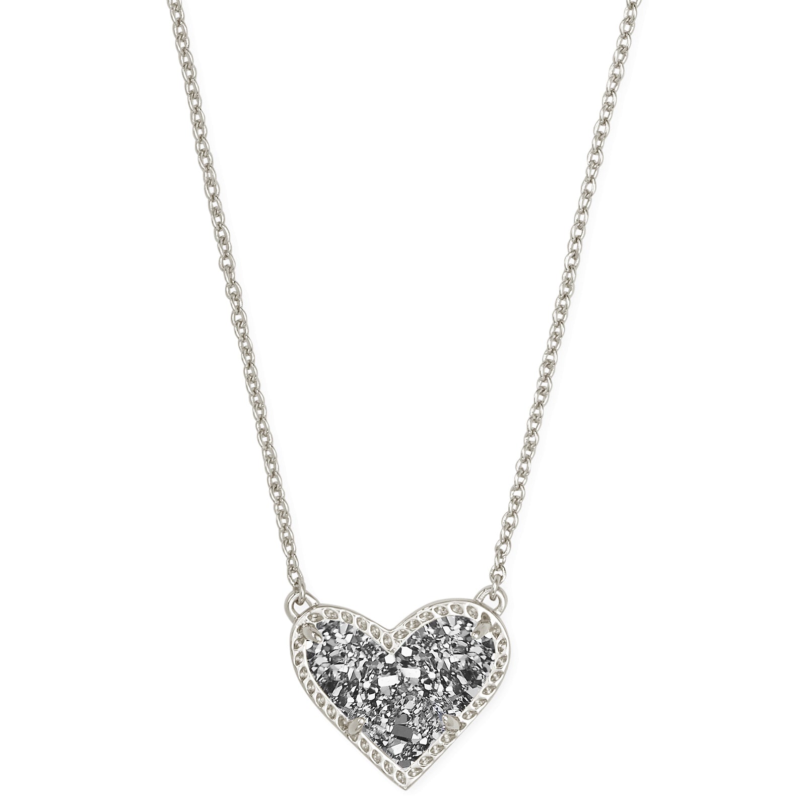 Ari Heart Pendant Necklace-Necklaces-Vixen Collection, Day Spa and Women's Boutique Located in Seattle, Washington