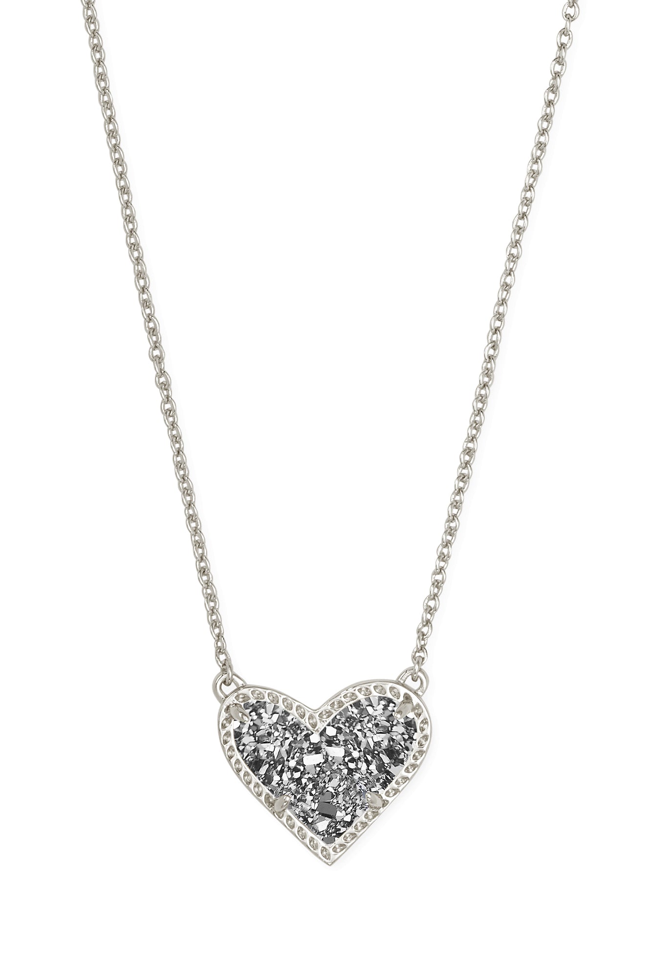 Ari Heart Pendant Necklace-Necklaces-Vixen Collection, Day Spa and Women's Boutique Located in Seattle, Washington