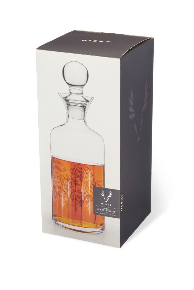 Deco Liquor Decanter by Viski®-Home Decor-Vixen Collection, Day Spa and Women's Boutique Located in Seattle, Washington