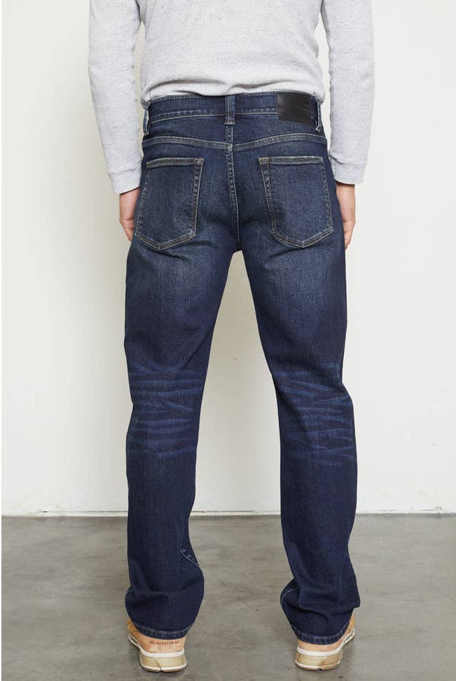 Real 5 Pocket Slim Straight Jean-Men's Bottoms-Vixen Collection, Day Spa and Women's Boutique Located in Seattle, Washington