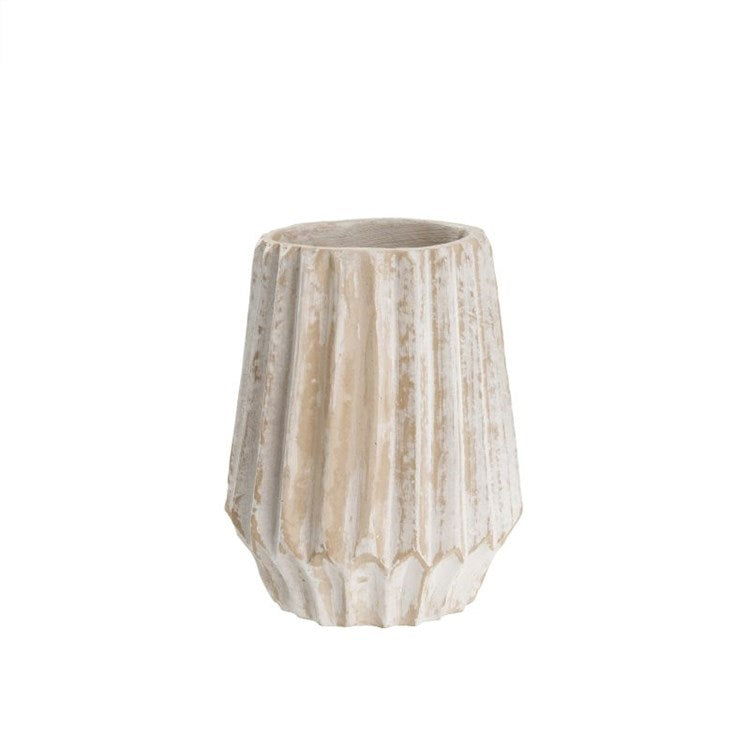 Athens Large Paper Mache Vase-Vases-Vixen Collection, Day Spa and Women's Boutique Located in Seattle, Washington