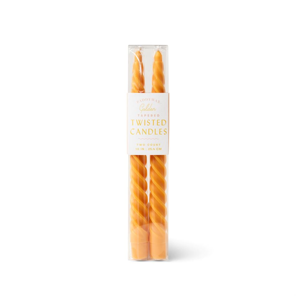 Twisted Flickering Taper 10"-Home Fragrances-Vixen Collection, Day Spa and Women's Boutique Located in Seattle, Washington