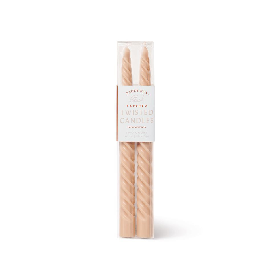 Twisted Flickering Taper 10"-Home Fragrances-Vixen Collection, Day Spa and Women's Boutique Located in Seattle, Washington