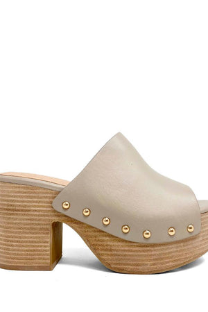 Gina Leather Wedge Heels-Footwear-Vixen Collection, Day Spa and Women's Boutique Located in Seattle, Washington