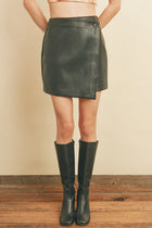 Danica Sleek Mini Skirt-Skirts-Vixen Collection, Day Spa and Women's Boutique Located in Seattle, Washington
