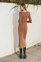 Rosie Knit Maxi Dress-Dresses-Vixen Collection, Day Spa and Women's Boutique Located in Seattle, Washington