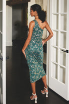 Seraphina One Shoulder Dress-Dresses-Vixen Collection, Day Spa and Women's Boutique Located in Seattle, Washington