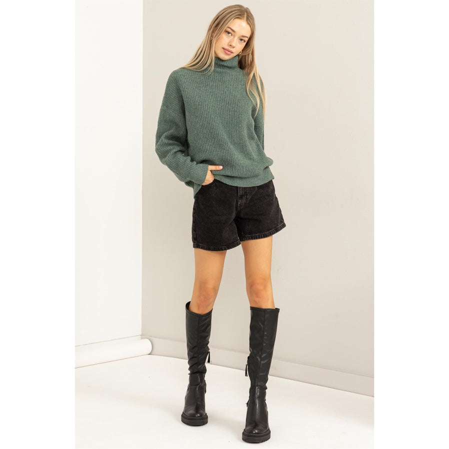 Bouncin Around High Neck Sweater | Four Colors-Sweaters-Vixen Collection, Day Spa and Women's Boutique Located in Seattle, Washington