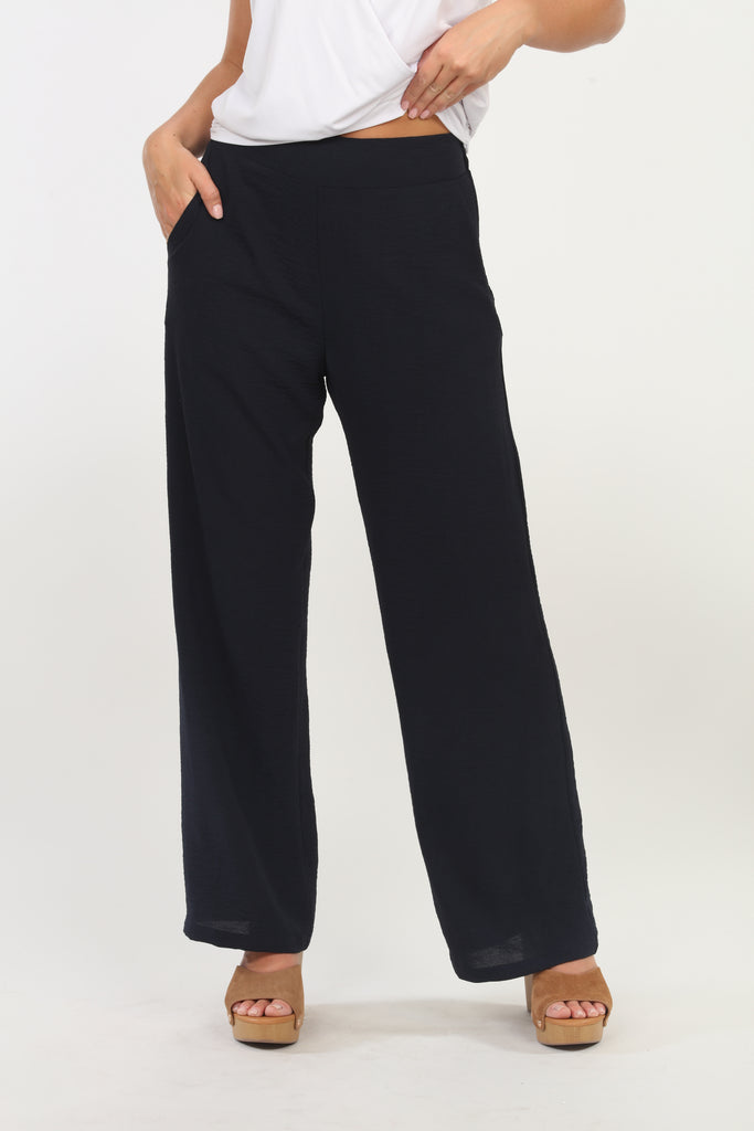 Navy Airflow Pant-Pants-Vixen Collection, Day Spa and Women's Boutique Located in Seattle, Washington