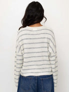 Pretty Piper Striped Cardigan-Sweaters-Vixen Collection, Day Spa and Women's Boutique Located in Seattle, Washington