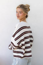 Varsity Piper Cardigan-Tops-Vixen Collection, Day Spa and Women's Boutique Located in Seattle, Washington