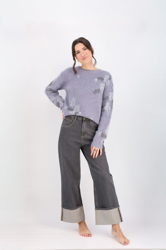 Petalwood Sweater-Sweaters-Vixen Collection, Day Spa and Women's Boutique Located in Seattle, Washington