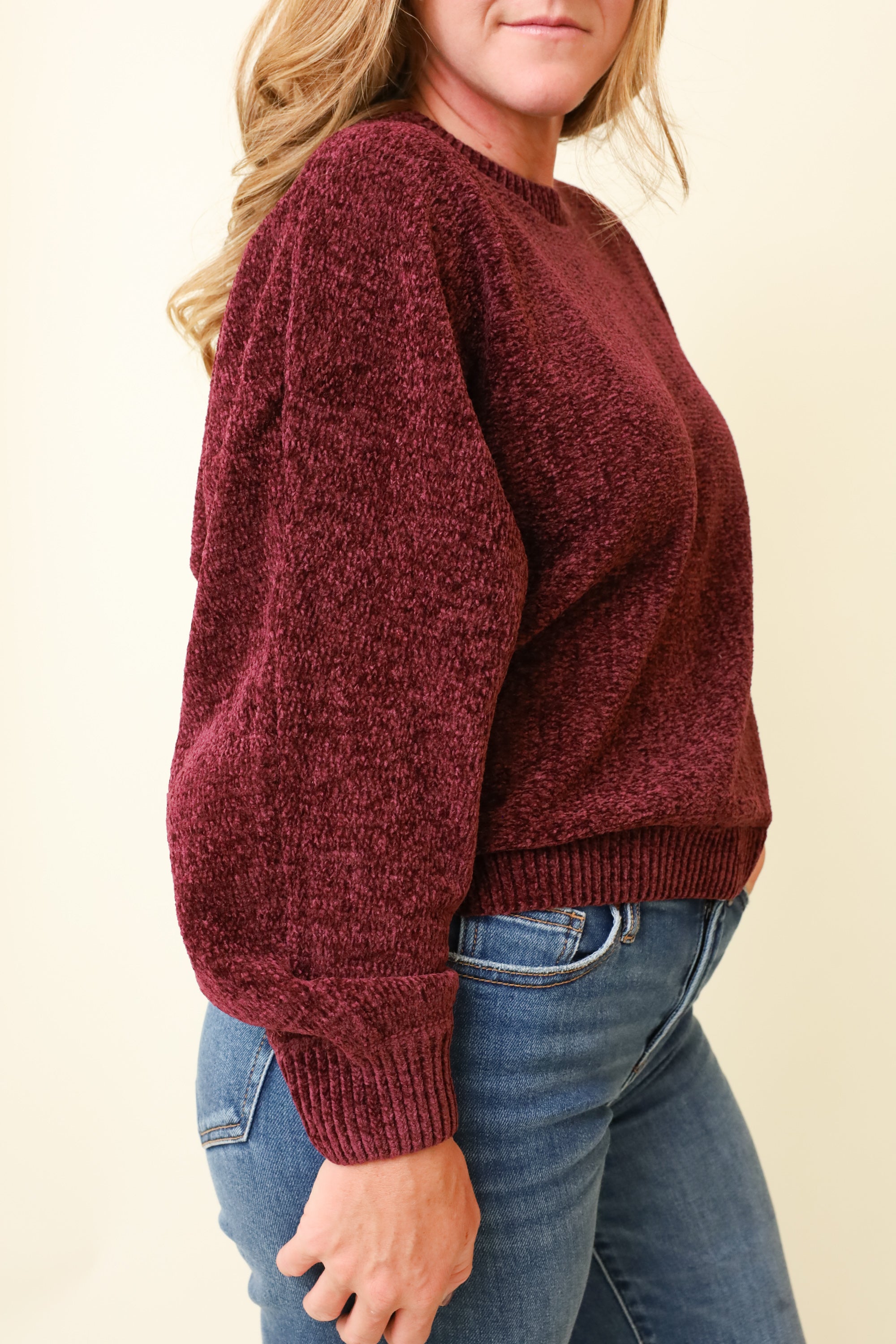 Suki Chenille Sweater-Sweaters-Vixen Collection, Day Spa and Women's Boutique Located in Seattle, Washington