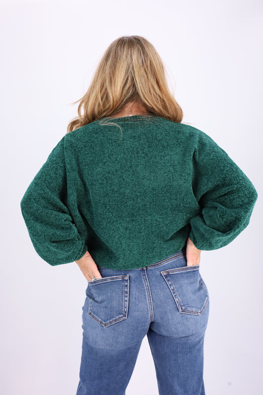 Suki Chenille Sweater-Sweaters-Vixen Collection, Day Spa and Women's Boutique Located in Seattle, Washington