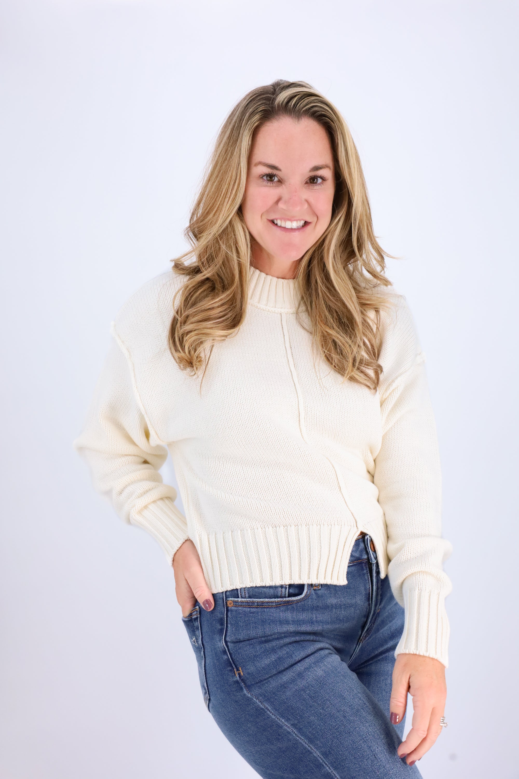 Wrapped in Warmth Sweater-Sweaters-Vixen Collection, Day Spa and Women's Boutique Located in Seattle, Washington