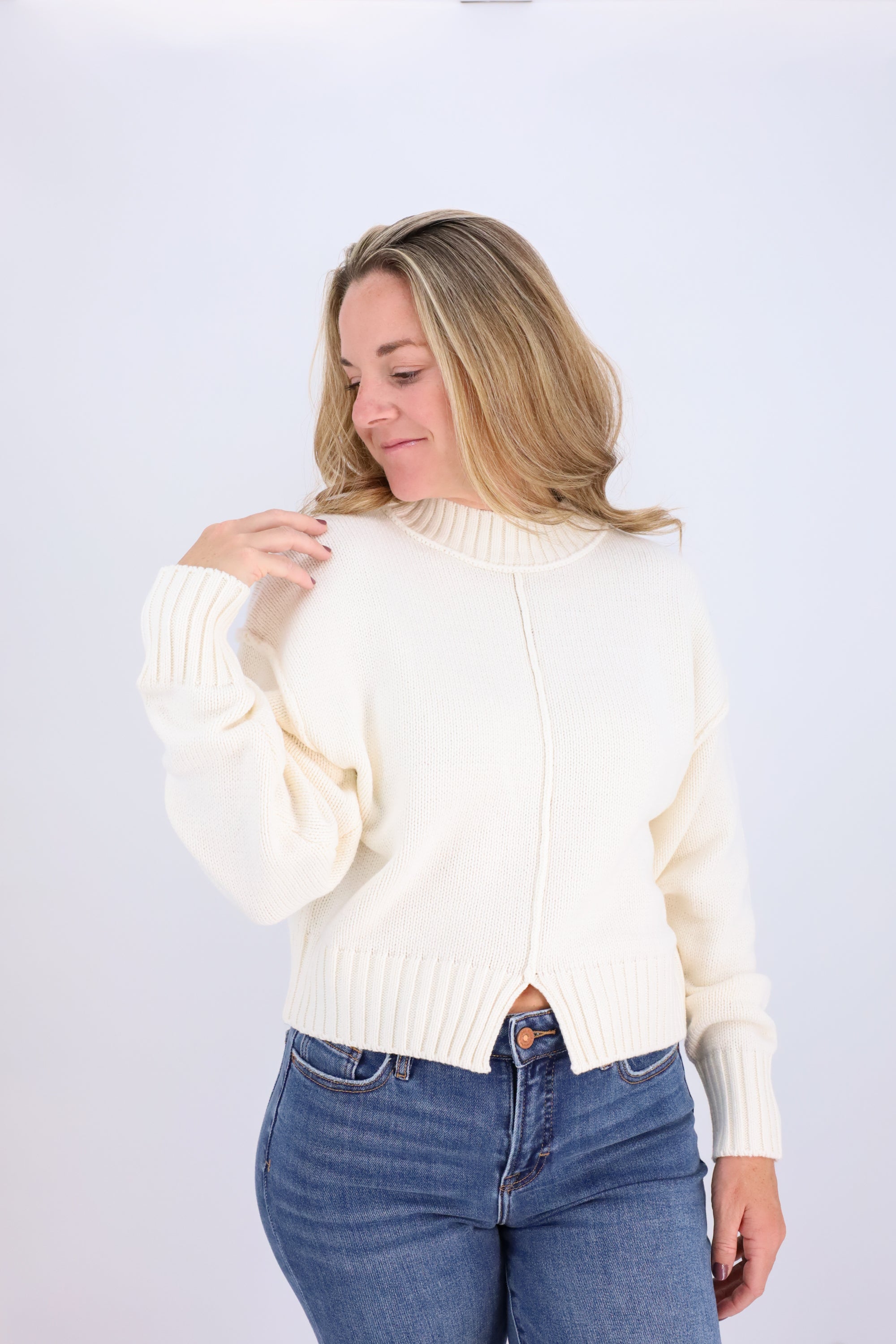 Wrapped in Warmth Sweater-Sweaters-Vixen Collection, Day Spa and Women's Boutique Located in Seattle, Washington