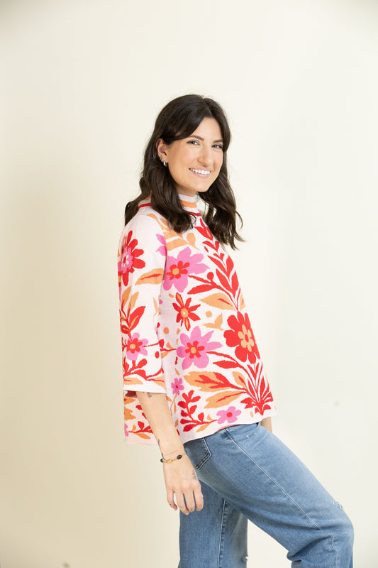 Spring Fling Sweater-Sweaters-Vixen Collection, Day Spa and Women's Boutique Located in Seattle, Washington
