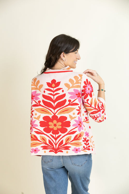 Spring Fling Sweater-Sweaters-Vixen Collection, Day Spa and Women's Boutique Located in Seattle, Washington