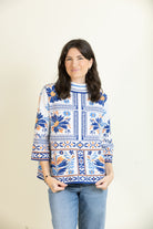 Mykonos Morning Sweater-Tops-Vixen Collection, Day Spa and Women's Boutique Located in Seattle, Washington
