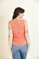 Washed Away Henley Top-Tank Tops-Vixen Collection, Day Spa and Women's Boutique Located in Seattle, Washington