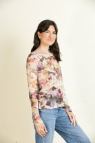 Petal Sheer Long Sleeve-Long Sleeves-Vixen Collection, Day Spa and Women's Boutique Located in Seattle, Washington