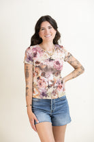 Petal Sheer Short Sleeve-Short Sleeves-Vixen Collection, Day Spa and Women's Boutique Located in Seattle, Washington