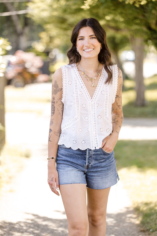 Darcy Top-Tank Tops-Vixen Collection, Day Spa and Women's Boutique Located in Seattle, Washington