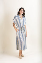 Shoreline Midi Dress-Dresses-Vixen Collection, Day Spa and Women's Boutique Located in Seattle, Washington