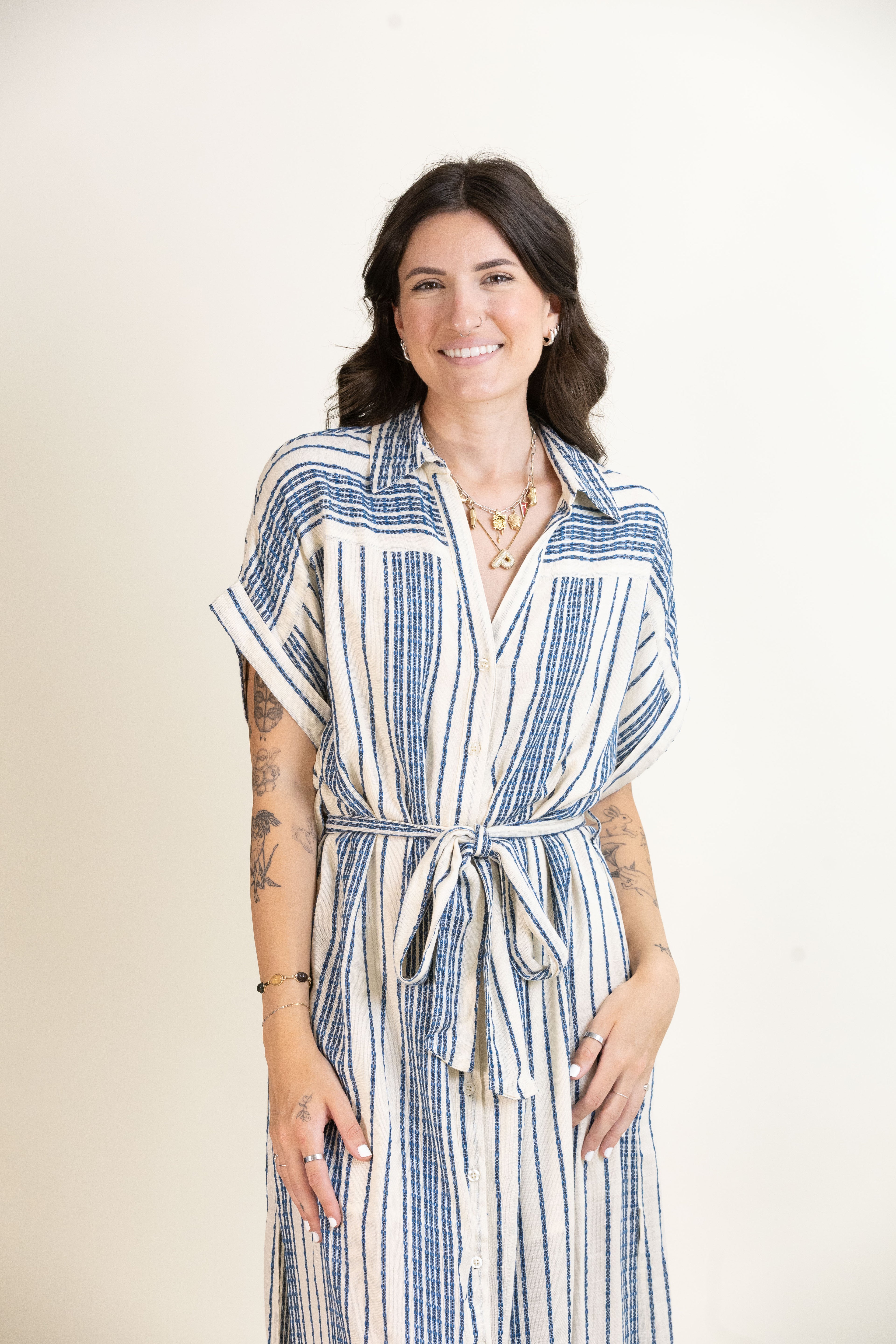 Shoreline Midi Dress-Dresses-Vixen Collection, Day Spa and Women's Boutique Located in Seattle, Washington