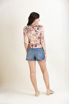 Petal Sheer Short Sleeve-Short Sleeves-Vixen Collection, Day Spa and Women's Boutique Located in Seattle, Washington