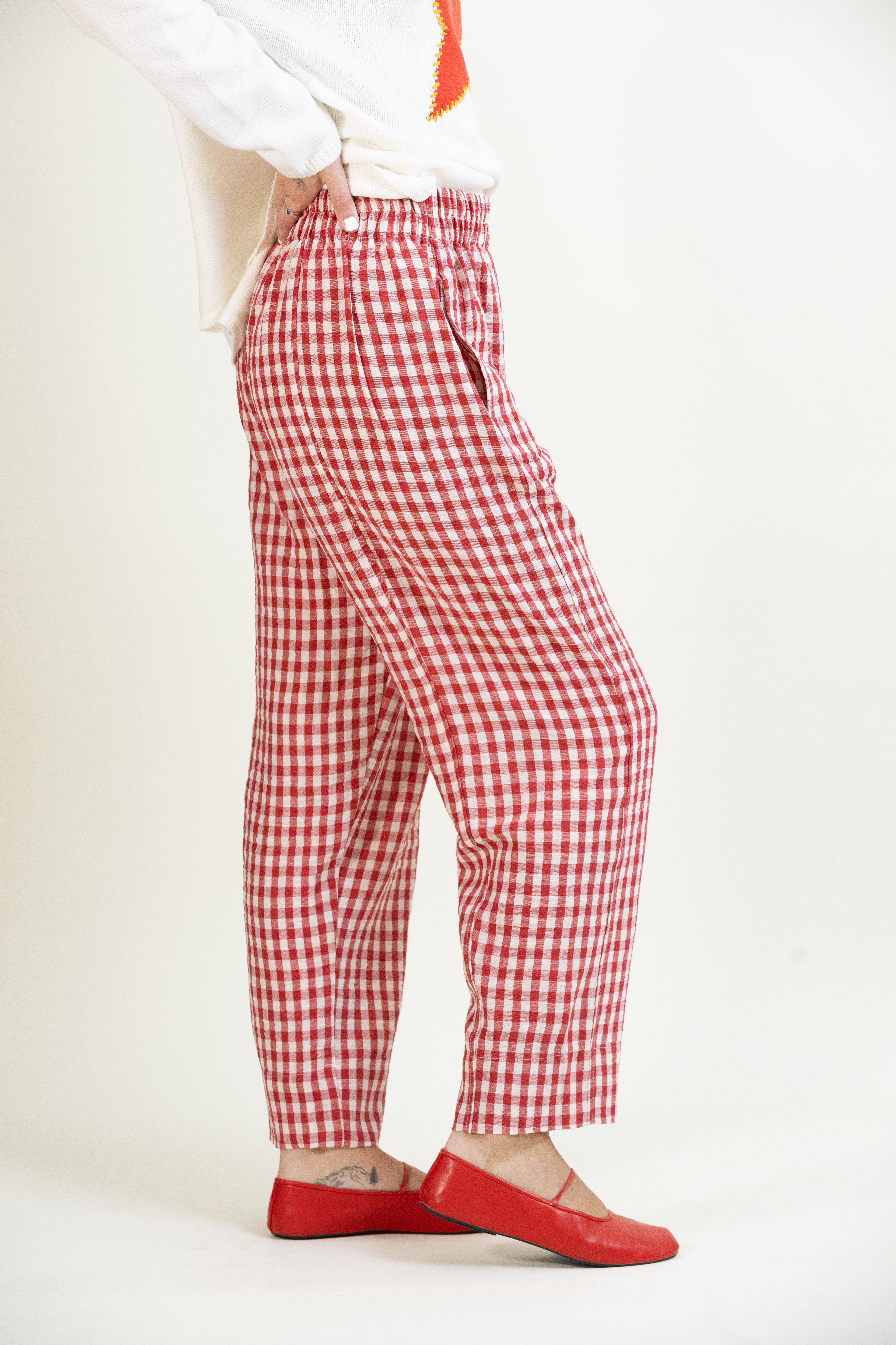 Get In Gingham Pants-Bottoms-Vixen Collection, Day Spa and Women's Boutique Located in Seattle, Washington