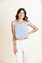 Blue Skies Tank-Tank Tops-Vixen Collection, Day Spa and Women's Boutique Located in Seattle, Washington