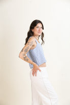 Blue Skies Tank-Tank Tops-Vixen Collection, Day Spa and Women's Boutique Located in Seattle, Washington