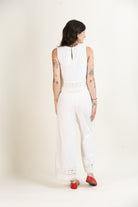Scout Embroidered Pant-Bottoms-Vixen Collection, Day Spa and Women's Boutique Located in Seattle, Washington