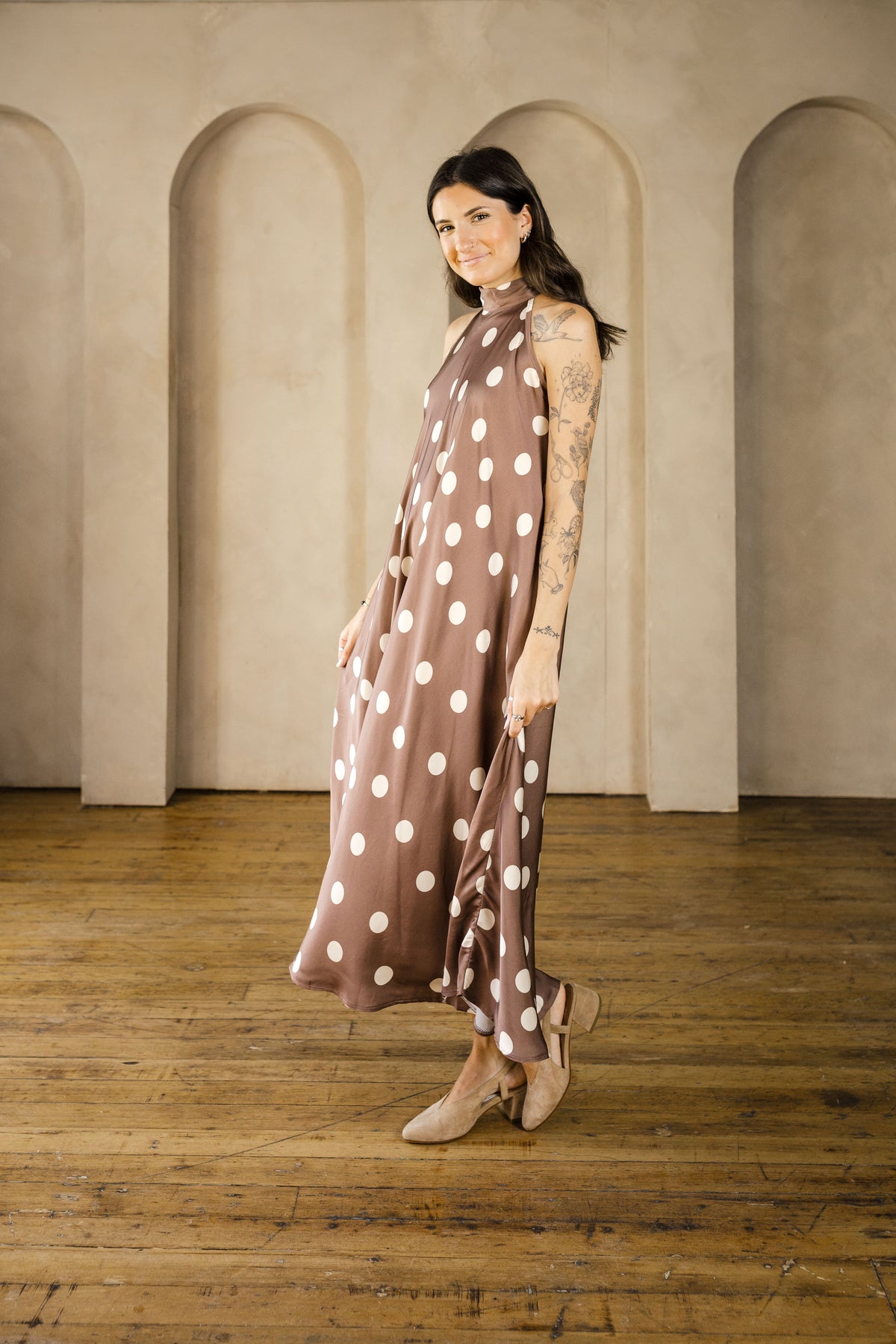 Polka Dot Dreams Dress-Dresses-Vixen Collection, Day Spa and Women's Boutique Located in Seattle, Washington