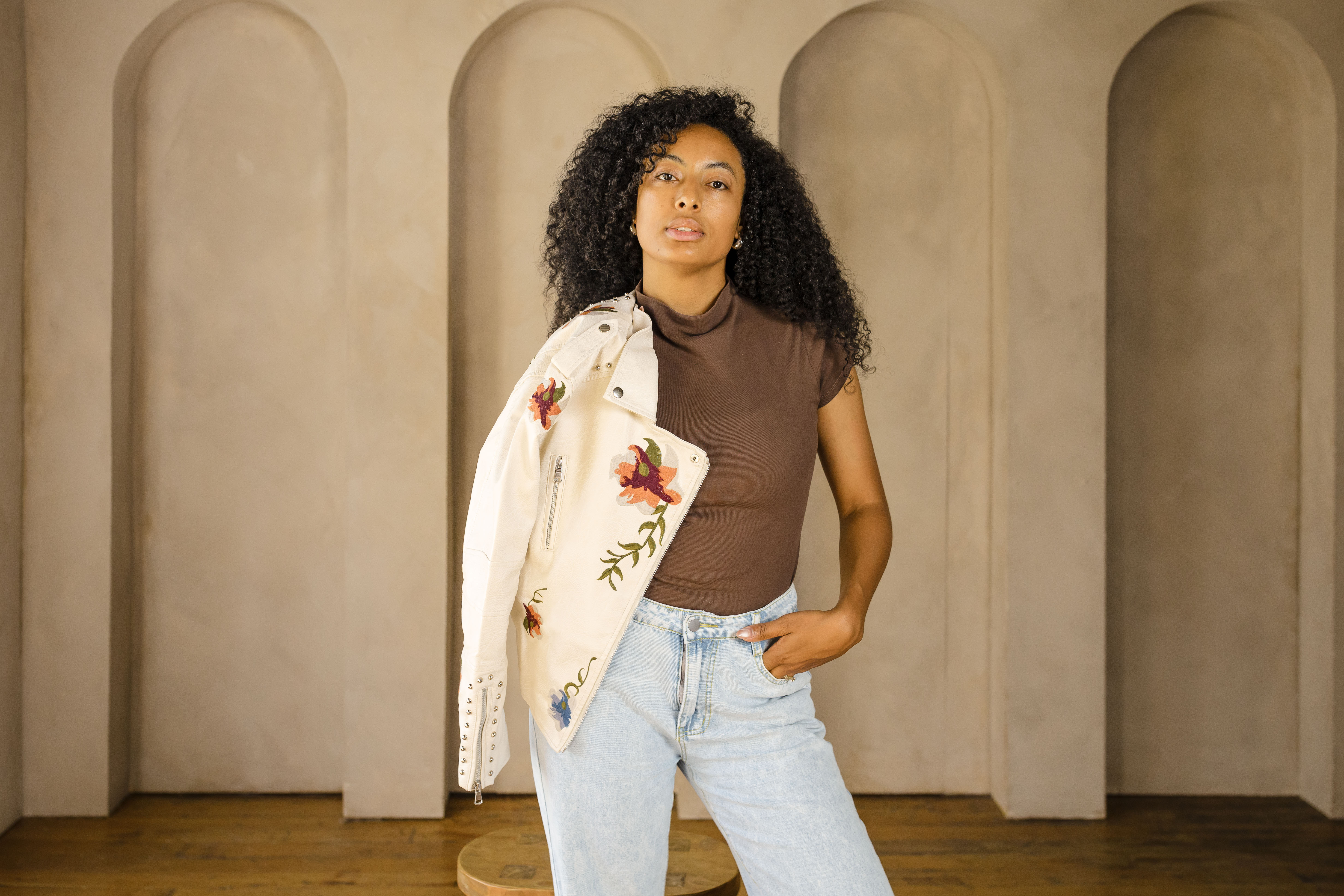 Birds of Paradise Moto Jacket-Jackets-Vixen Collection, Day Spa and Women's Boutique Located in Seattle, Washington