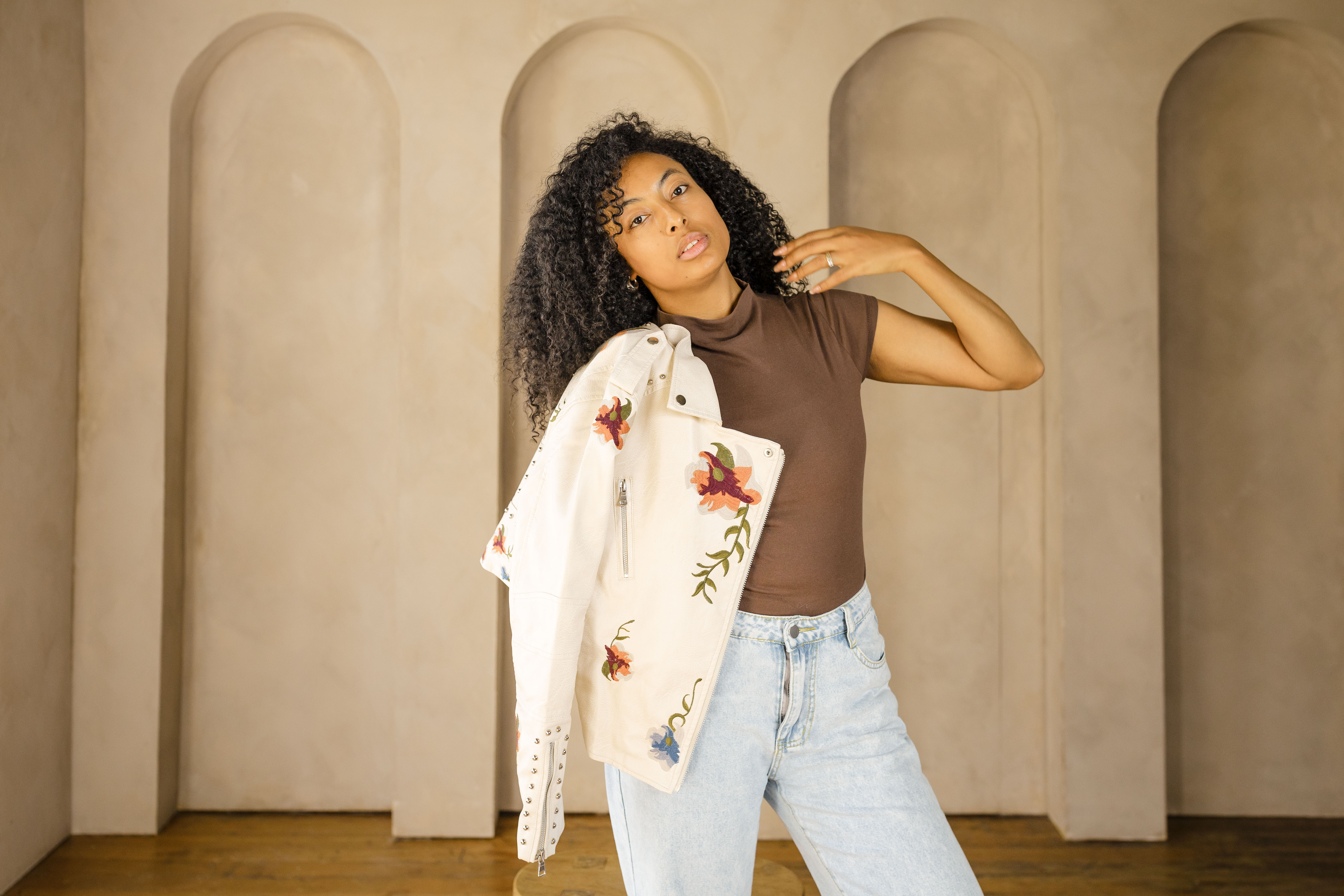 Birds of Paradise Moto Jacket-Jackets-Vixen Collection, Day Spa and Women's Boutique Located in Seattle, Washington