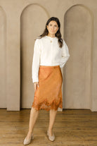 Auburn Haze Lace Skirt-Skirts-Vixen Collection, Day Spa and Women's Boutique Located in Seattle, Washington