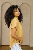 Mindy Top Jewel Tones-Short Sleeves-Vixen Collection, Day Spa and Women's Boutique Located in Seattle, Washington