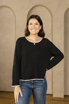 Salty Seas Sweater-Sweaters-Vixen Collection, Day Spa and Women's Boutique Located in Seattle, Washington