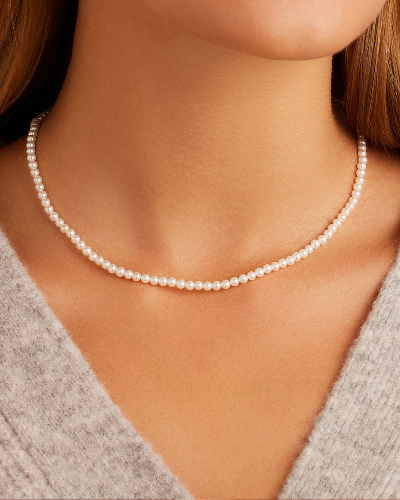 Parker Pearl Necklace-Necklaces-Vixen Collection, Day Spa and Women's Boutique Located in Seattle, Washington