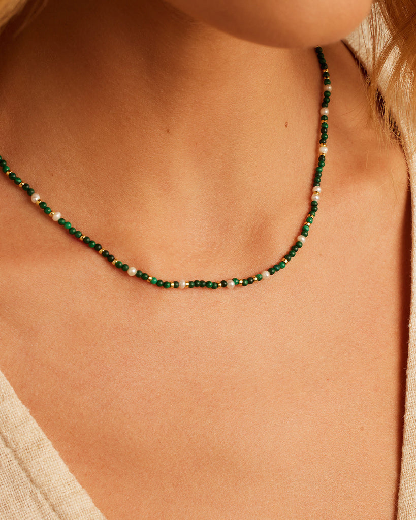 Phoebe Beaded Necklace-Necklaces-Vixen Collection, Day Spa and Women's Boutique Located in Seattle, Washington