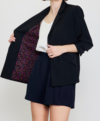 The Modern Gather Blazer-Blazers-Vixen Collection, Day Spa and Women's Boutique Located in Seattle, Washington