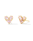 Kendra Scott Kathy Heart Stud Earrings-Earrings-Vixen Collection, Day Spa and Women's Boutique Located in Seattle, Washington