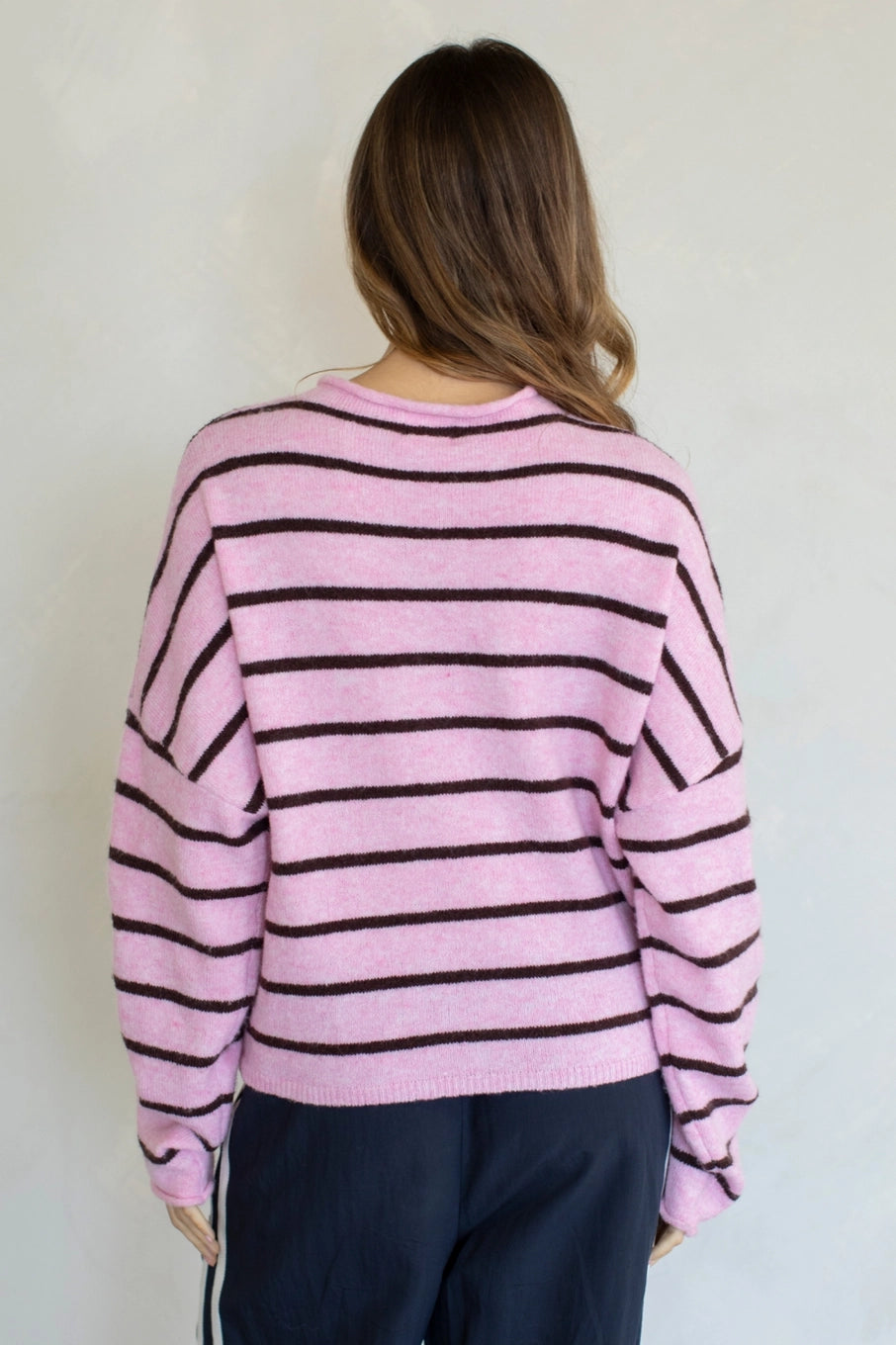 Pretty Piper Striped Cardigan-Sweaters-Vixen Collection, Day Spa and Women's Boutique Located in Seattle, Washington