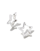 Star Huggies Earrings-Earrings-Vixen Collection, Day Spa and Women's Boutique Located in Seattle, Washington